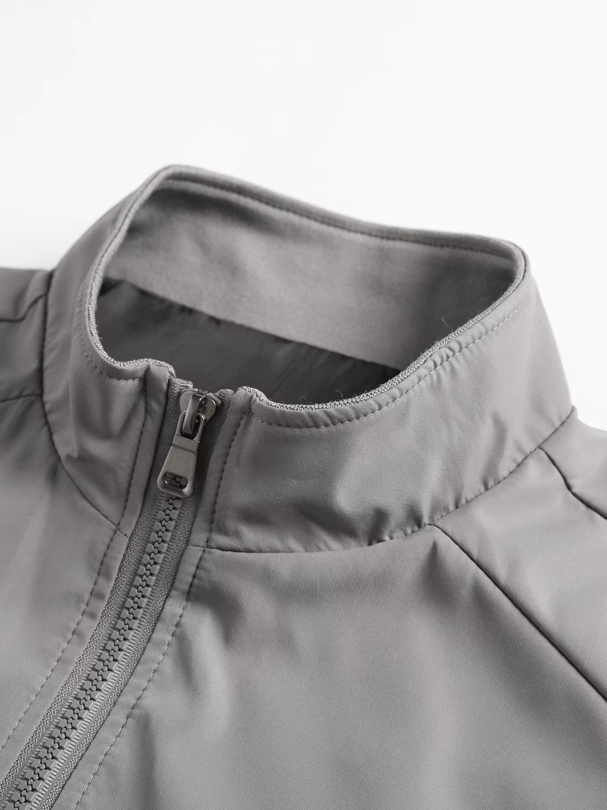 Mens Casual Jacket Slim Fit Stand Collar Bomber Windbreaker Spring Autumn Coat