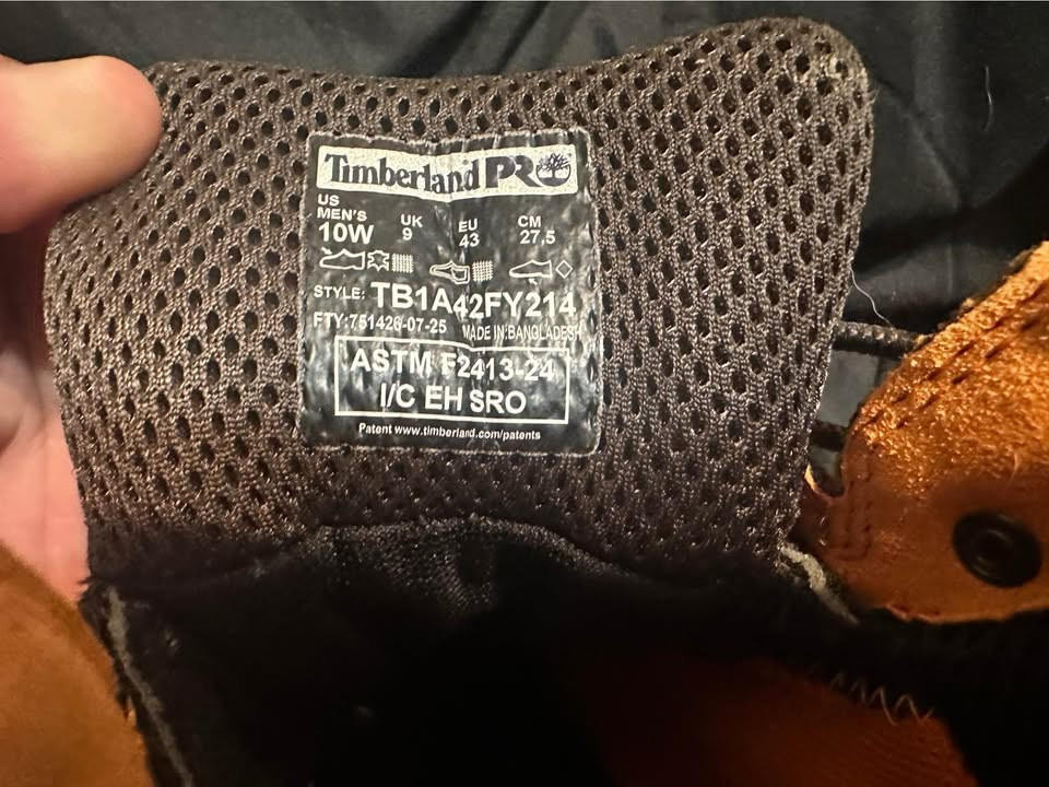 Timberland PRO® (Men’s 10w M) 6″ Titan™ EV Composite Toe Work Boots
