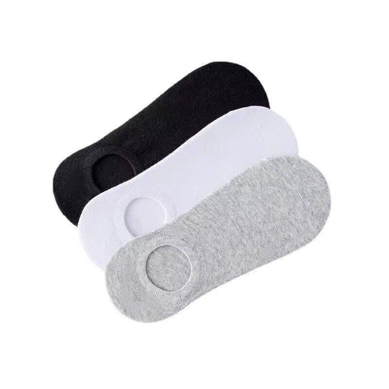 Lot 1-12 Pairs Mens Womens Ankle Socks Sport Cotton Crew Socks Low Cut Invisible