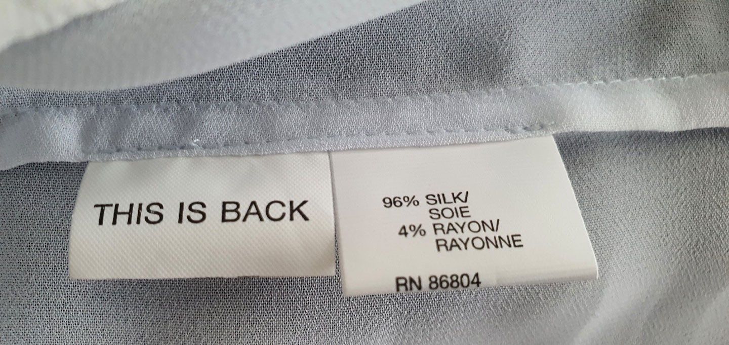 MAGASCHONI SILK SKIRT PALE BLUE FULLY LINED size 10 – NWT