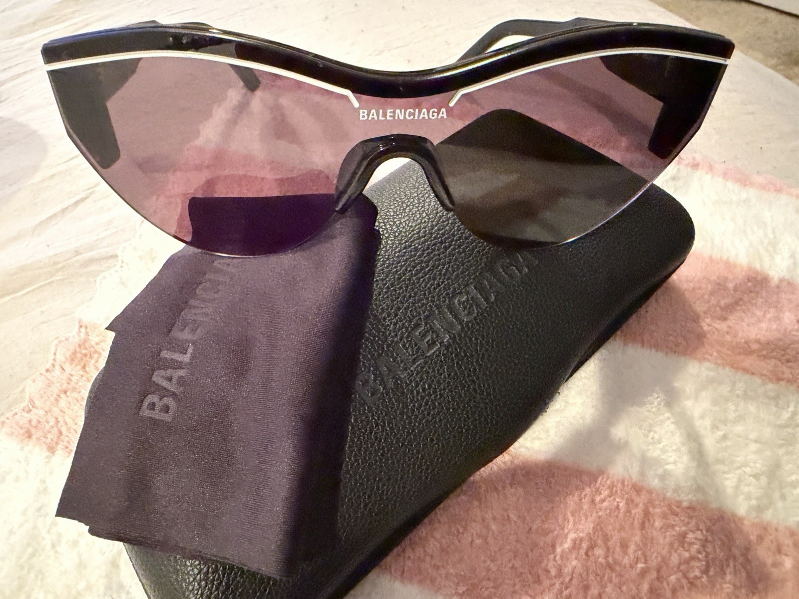 Balenciaga Shield Mask Sunglasses