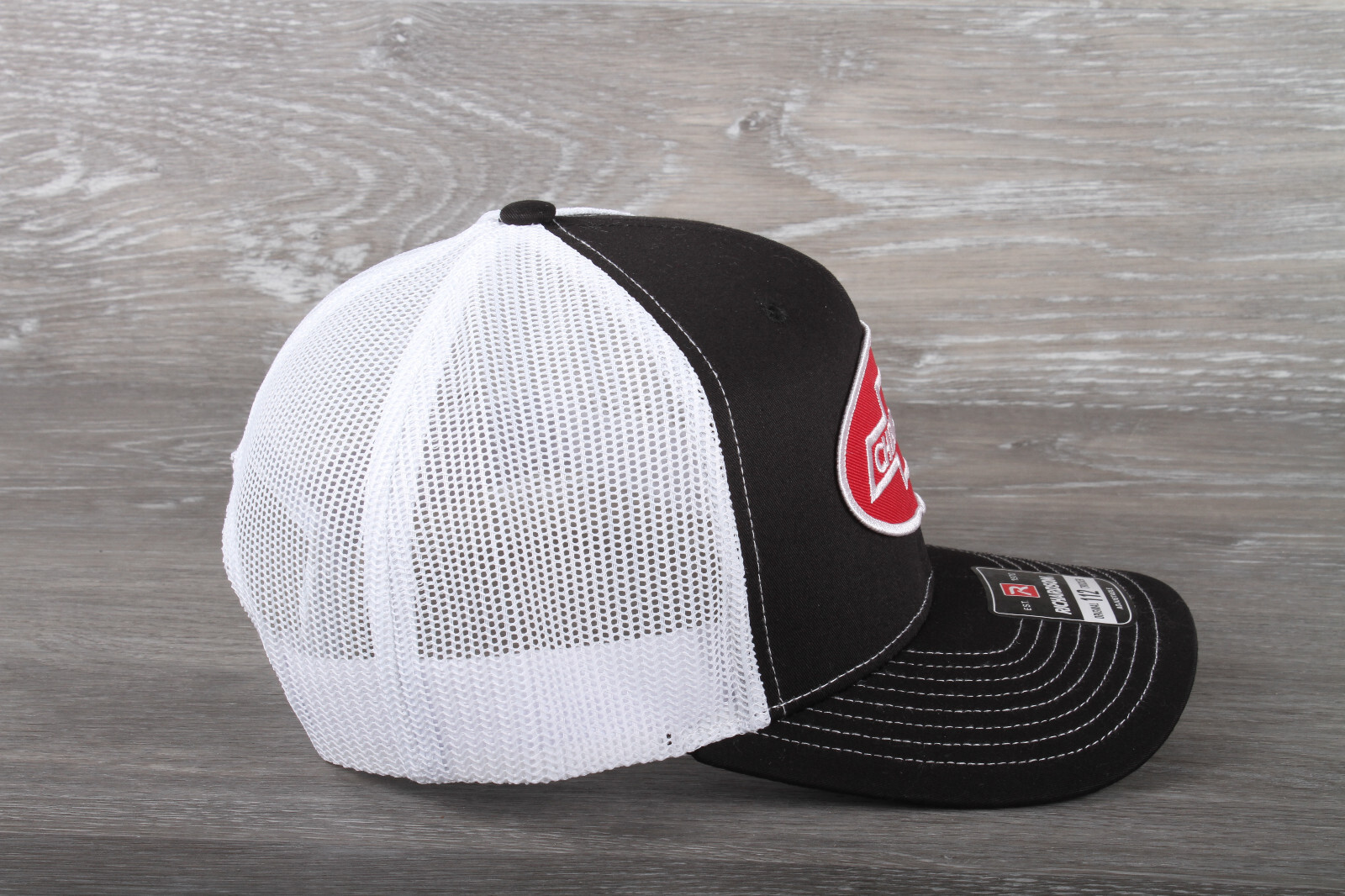Vintage Chevrolet Patch on a Richardson 112 Trucker Snapback Hat
