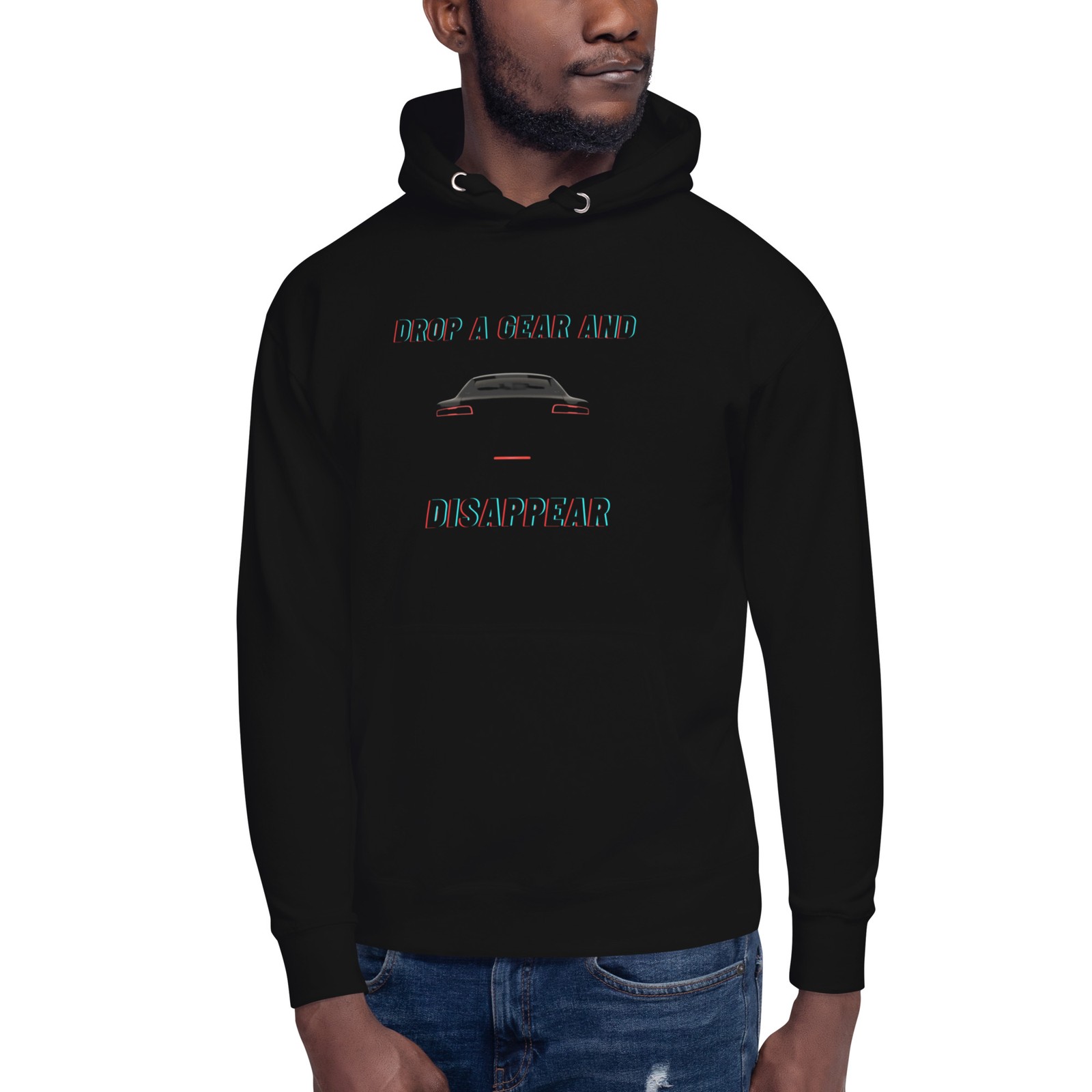 Drop A Gear Disappear Car Race Gearhead Unisex Hoodie NEW NWT S M L XL 2XL 3XL