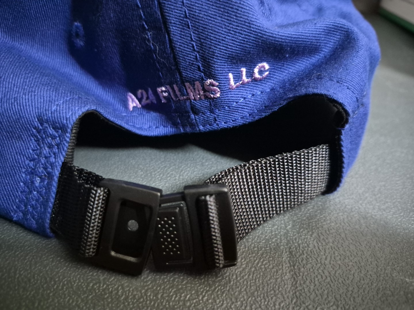 A24 Films LLC Blue Logo Baseball Hat Adjustable Size Cap