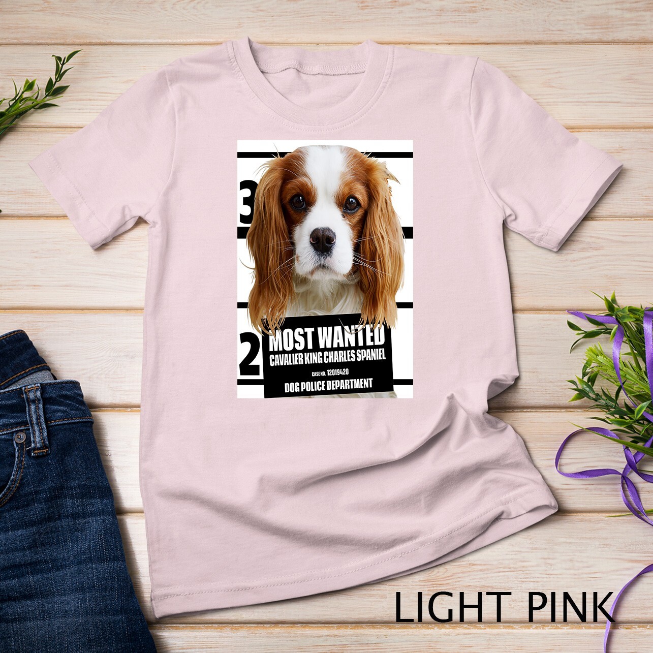 Most Wanted Cavalier King Charles Spaniel Dog Unisex T-shirt