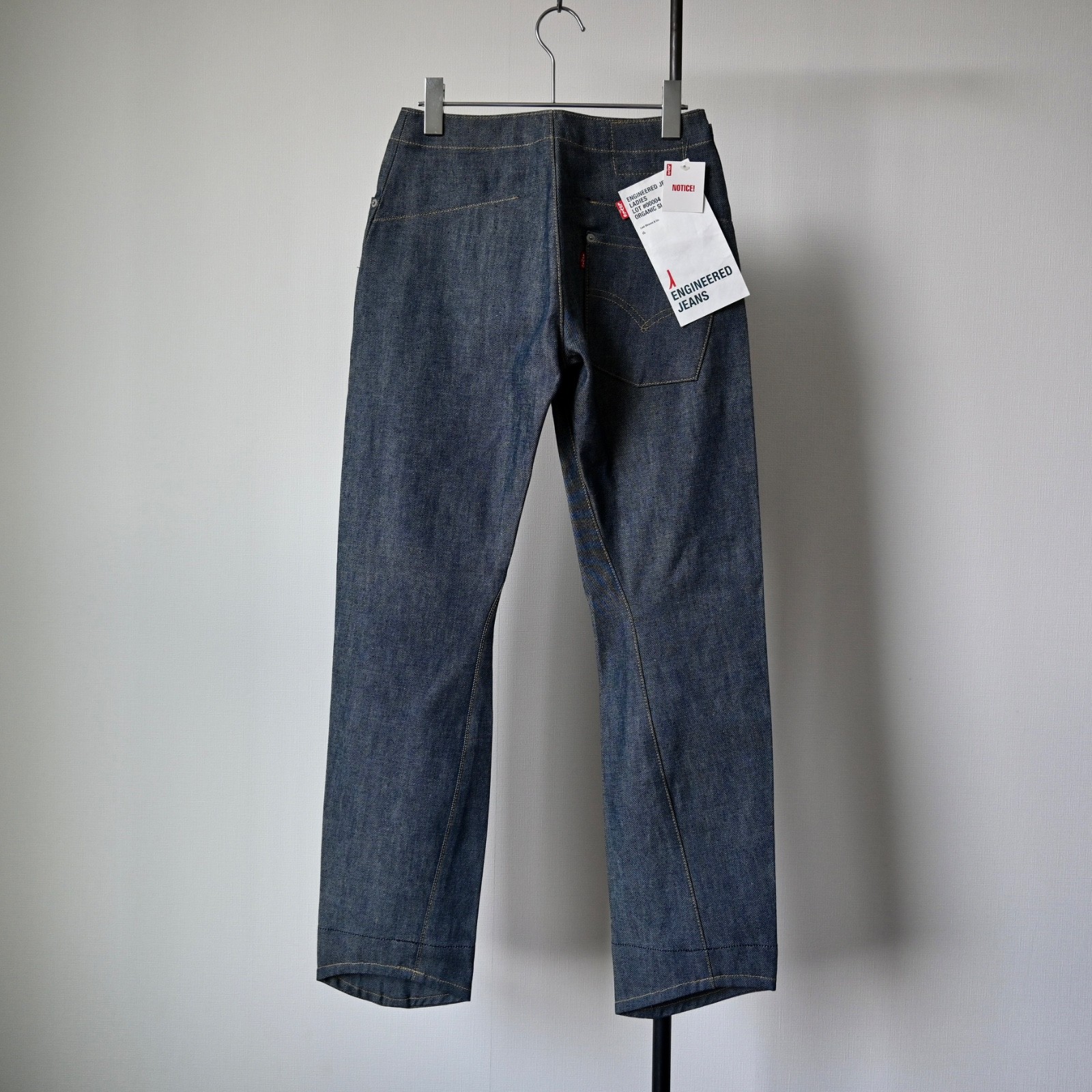 DEADSTOCK, 2000s Levi’s ENGINEERED JEANS “ORGANIC SLIM CUT”, made in Japan, 29