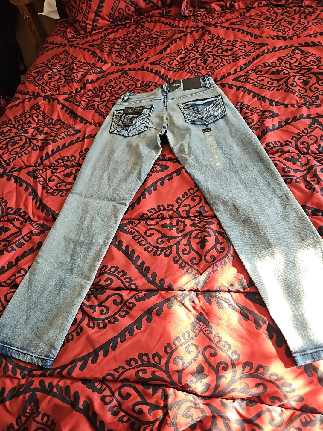 NWT Steve’s Jean’s Stretch Skinny Fit Ladies Size 10 Returns Accepted Inseam 25