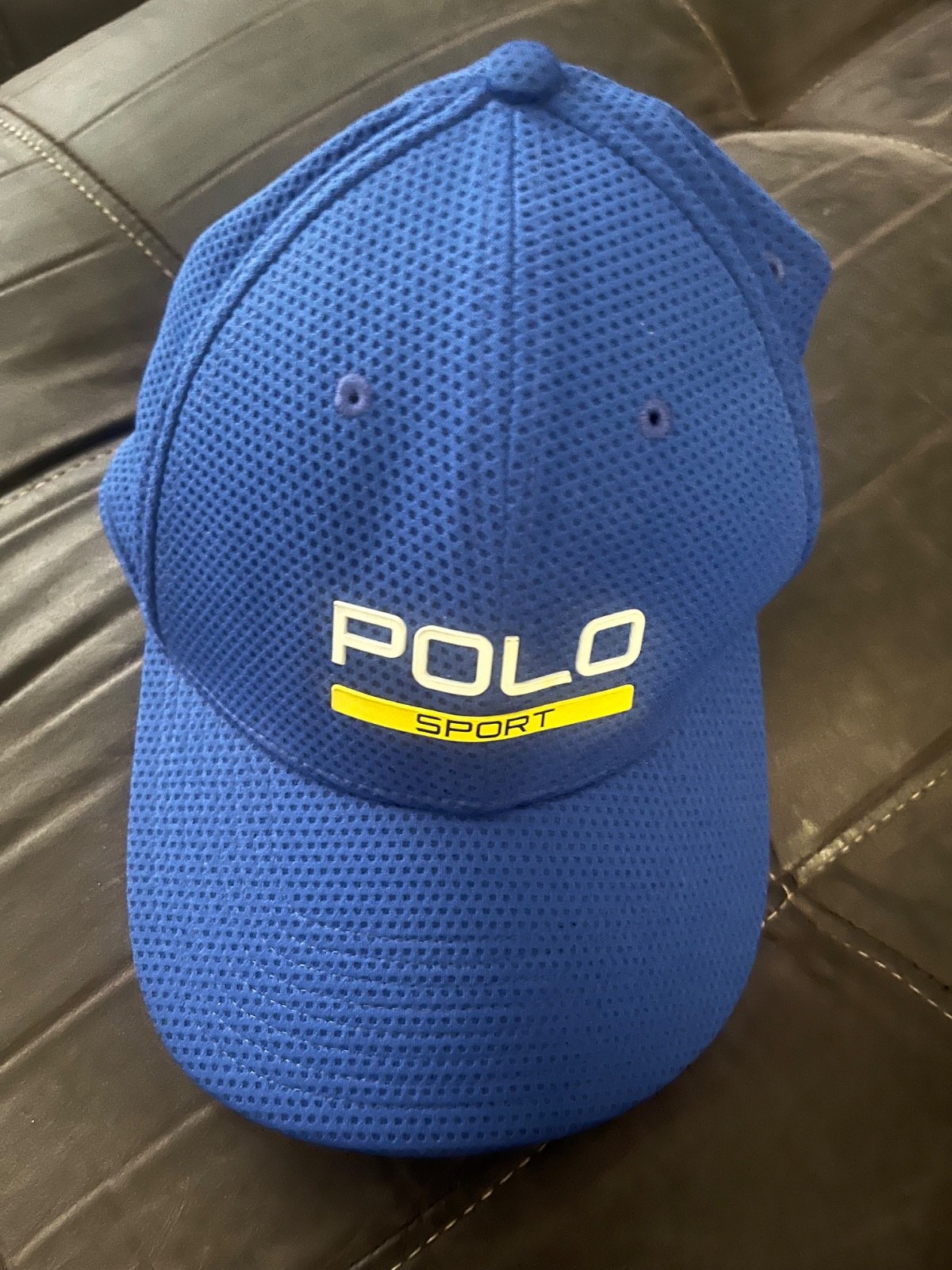 💥Polo RL blue & yellow sport cap rare!! 💥