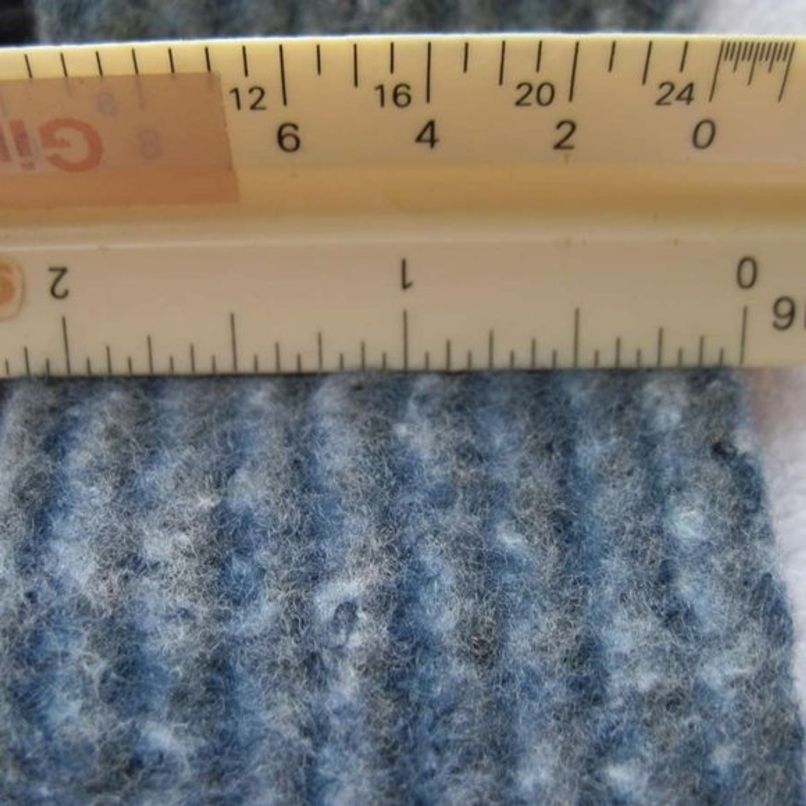 3 Goody Comfort Headwraps 2 Inch Wide Soft Fabric Head Bands Blue Black Fuzzy