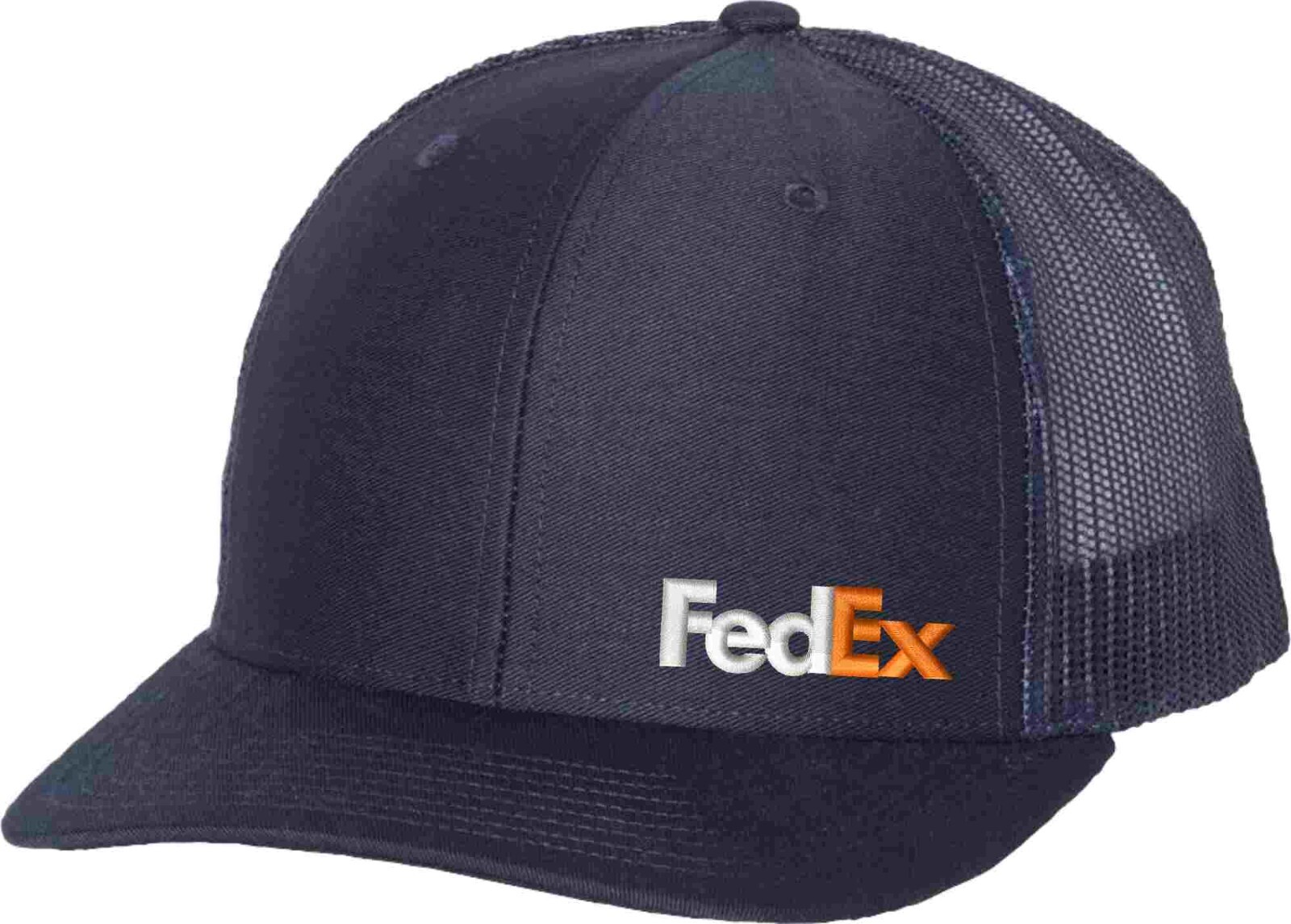 FedEx Cap Hat Flex FIT VISOR BEANIE FLAT BILL 210 Richardson 112