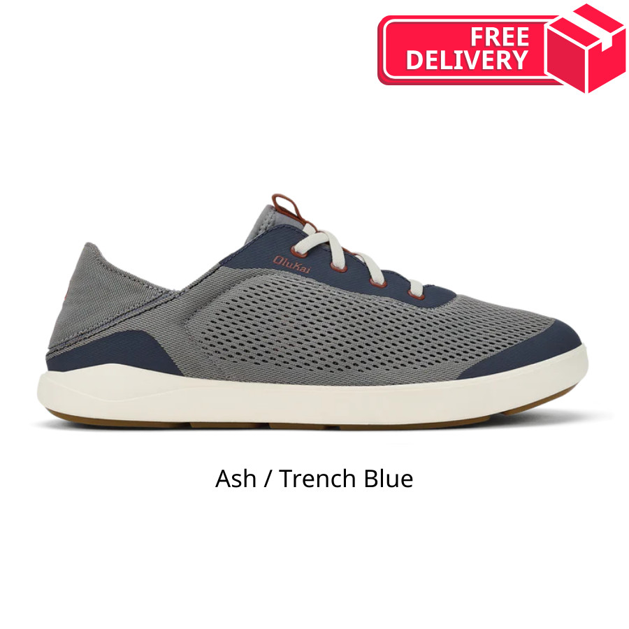 Olukai Moku Pae Men’s Breathable Boat Shoes Brand New, Auth