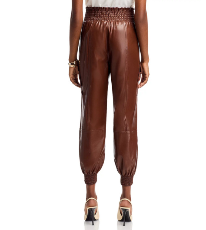Cinq à Sept Lite Faux Leather Pants MSRP $295