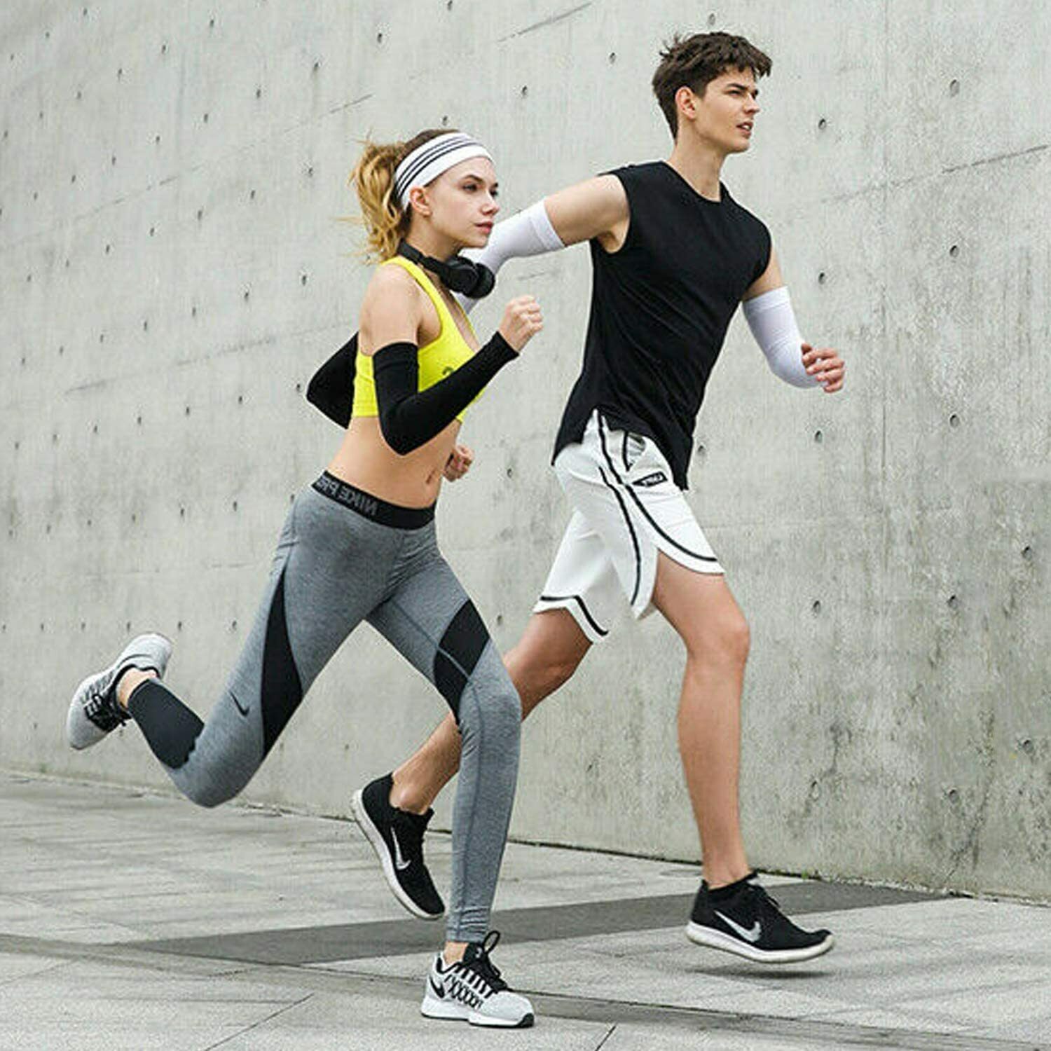 1/3Pack Cooling Arm Sleeves Cover UV Sun Protection Sports Outdoor for Men Women