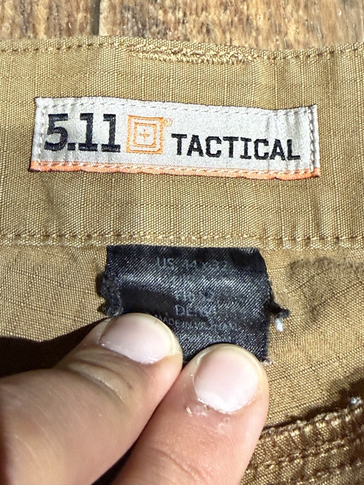 5.11 Tactical Men’s Stryke Pants 44×32 Coyote Tan Ripstop Canvas Cargo