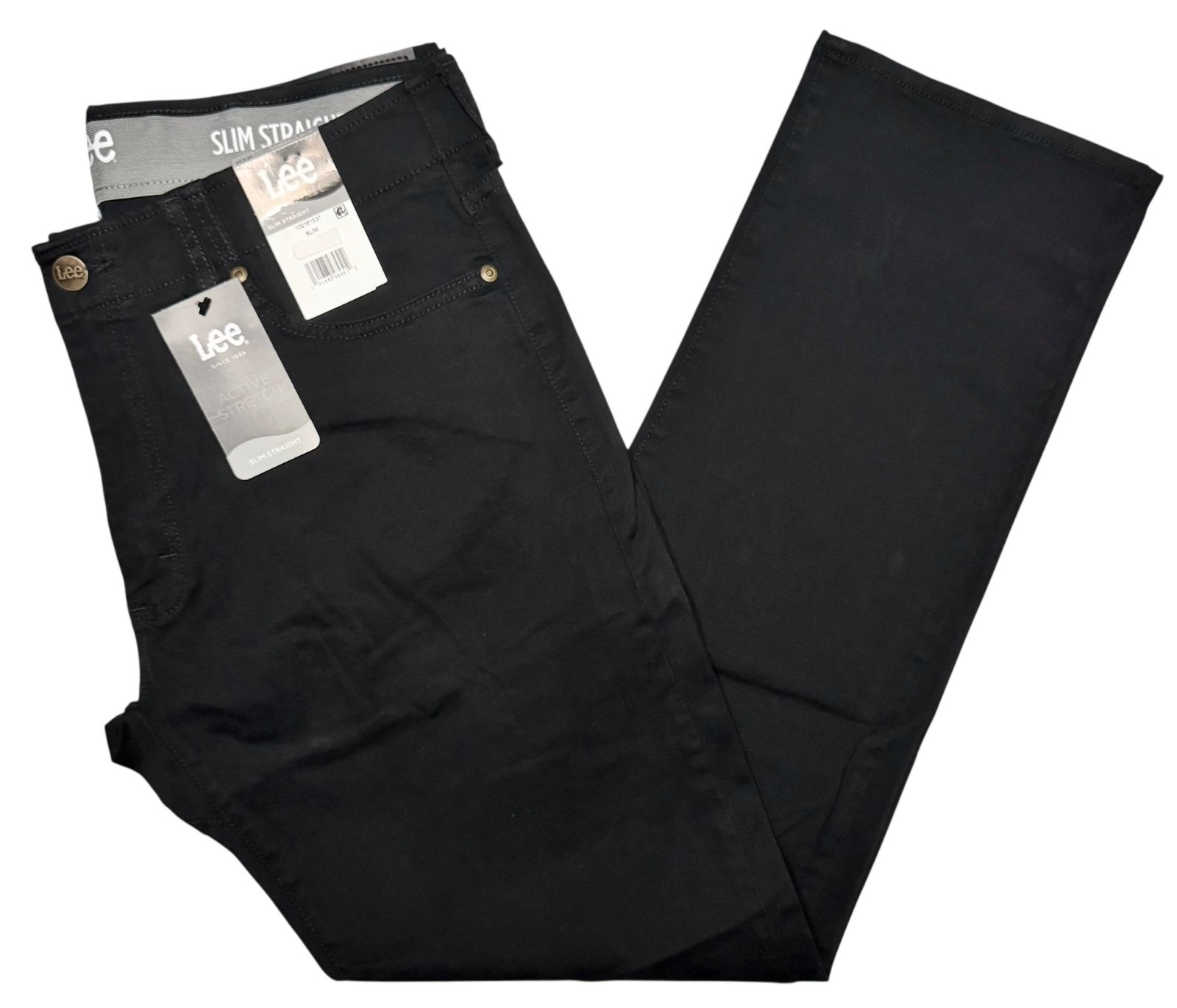 Lee #11761 NEW Men’s Active Stretch Motion Flex Waistband Slim Straight Pants