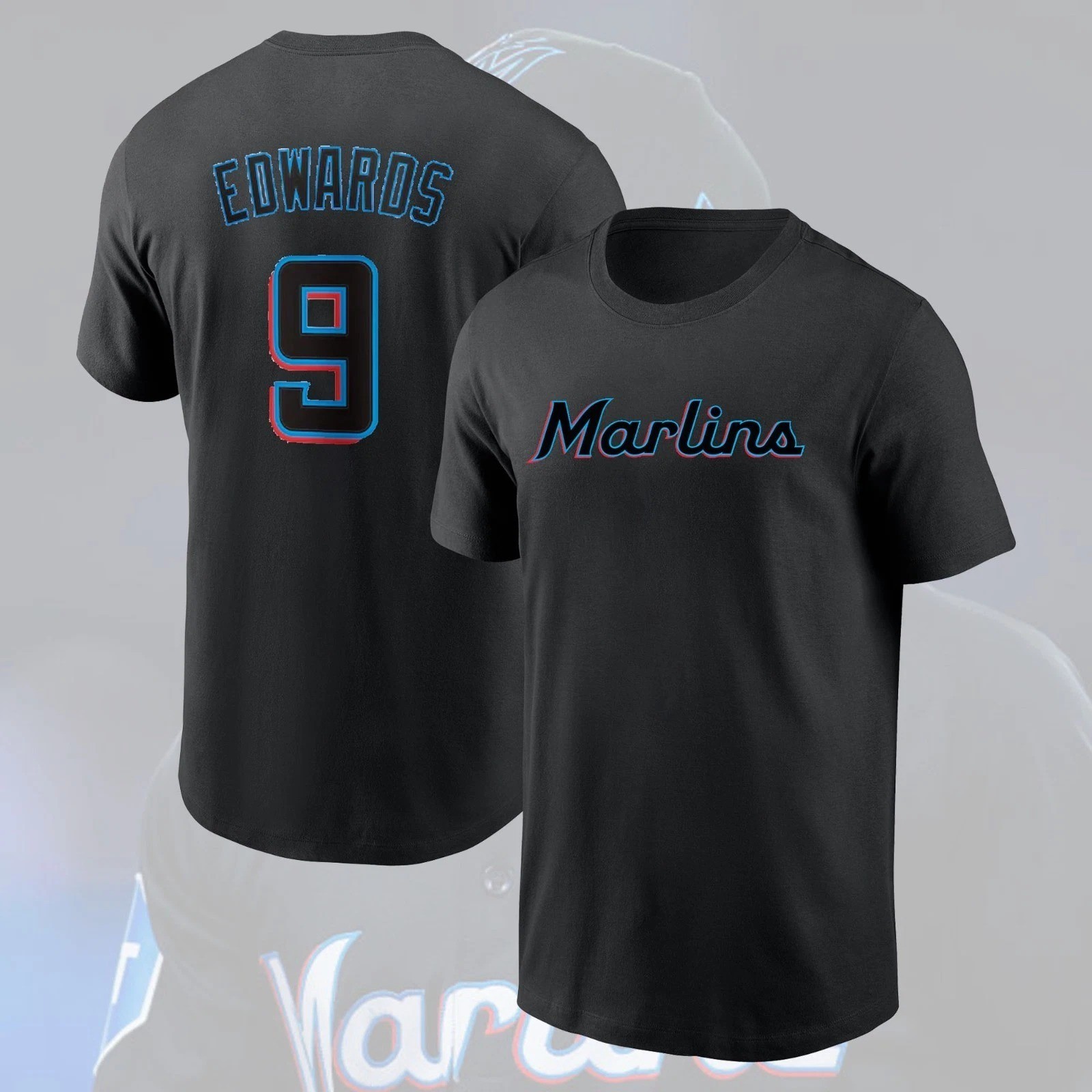 🔥 SALE 2026 Xavier Edwards #9 Miami Football Player Name & Number S-5XL