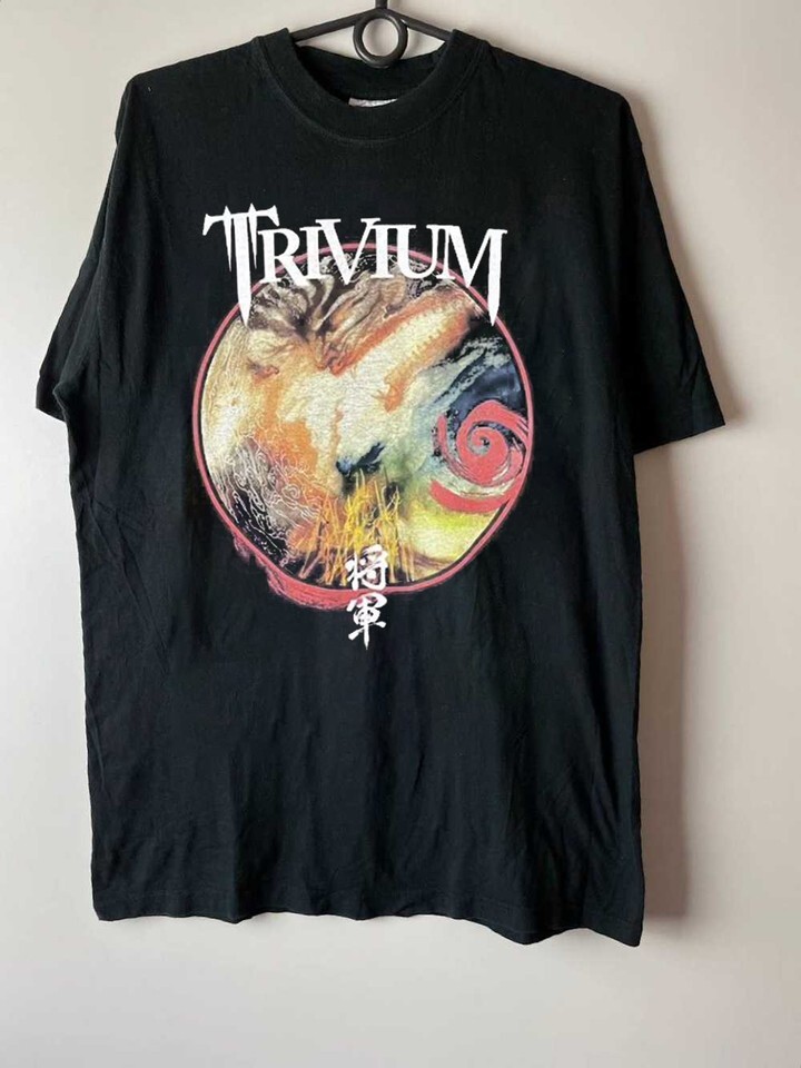 TRIVIUM Band Music Album Adult Black Unisex T-Shirt All Size Cotton UU288