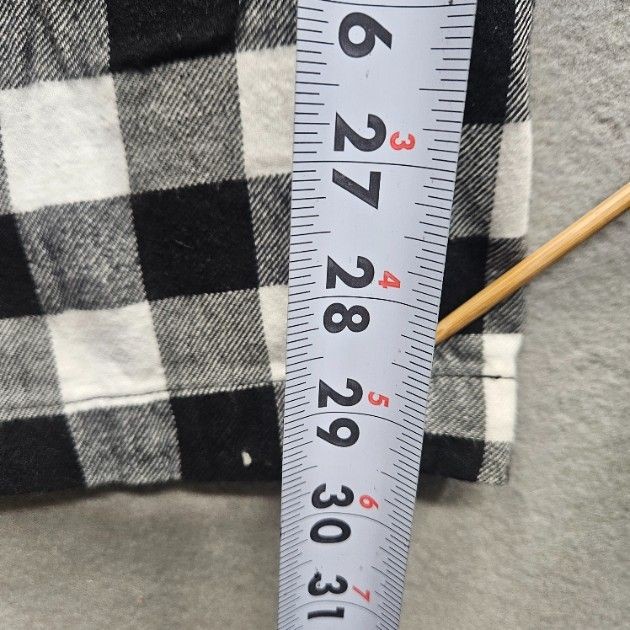 Old Navy Women Size Large Black White Checkered Pants Lounge Drawstring