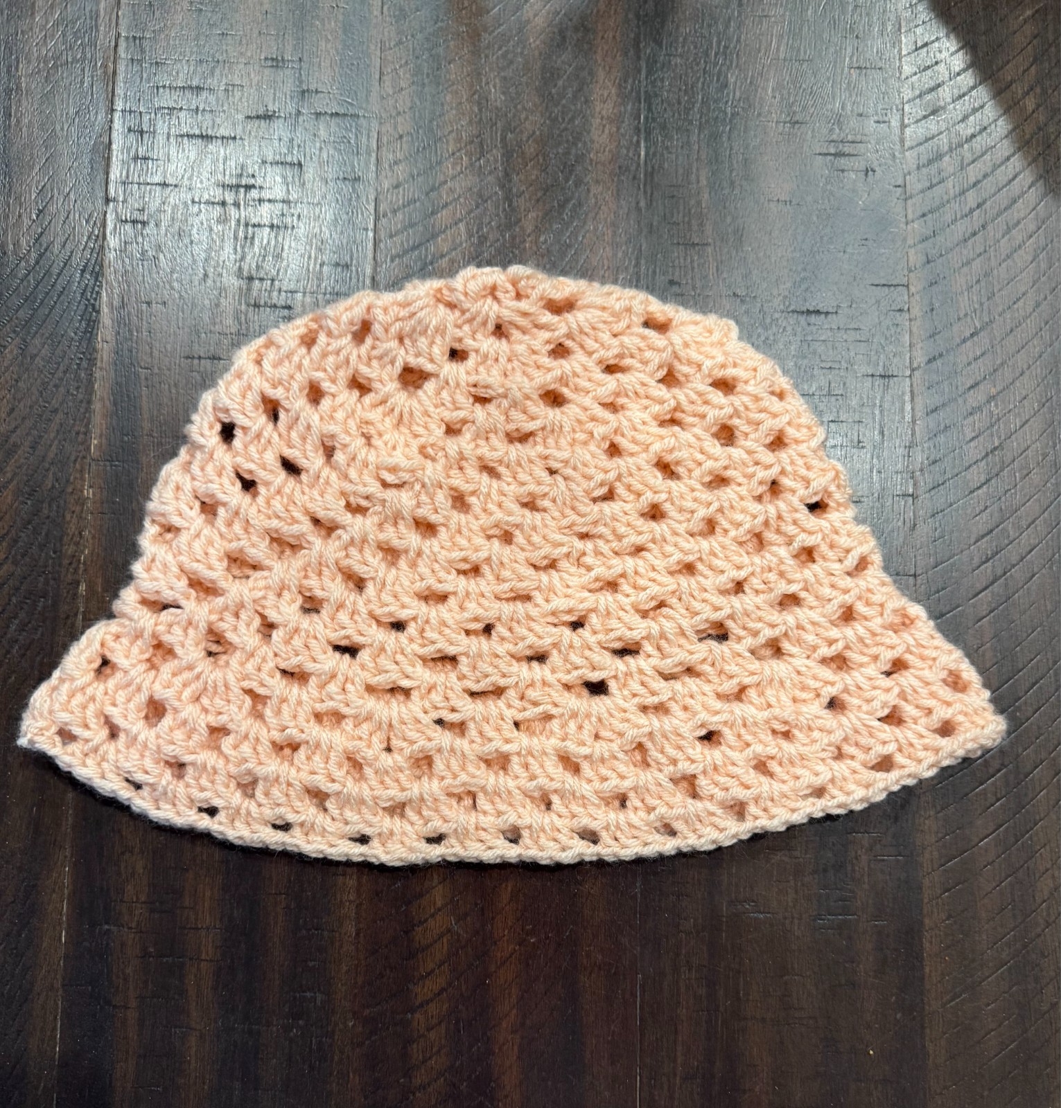Cute, hand made crochet bucket hats