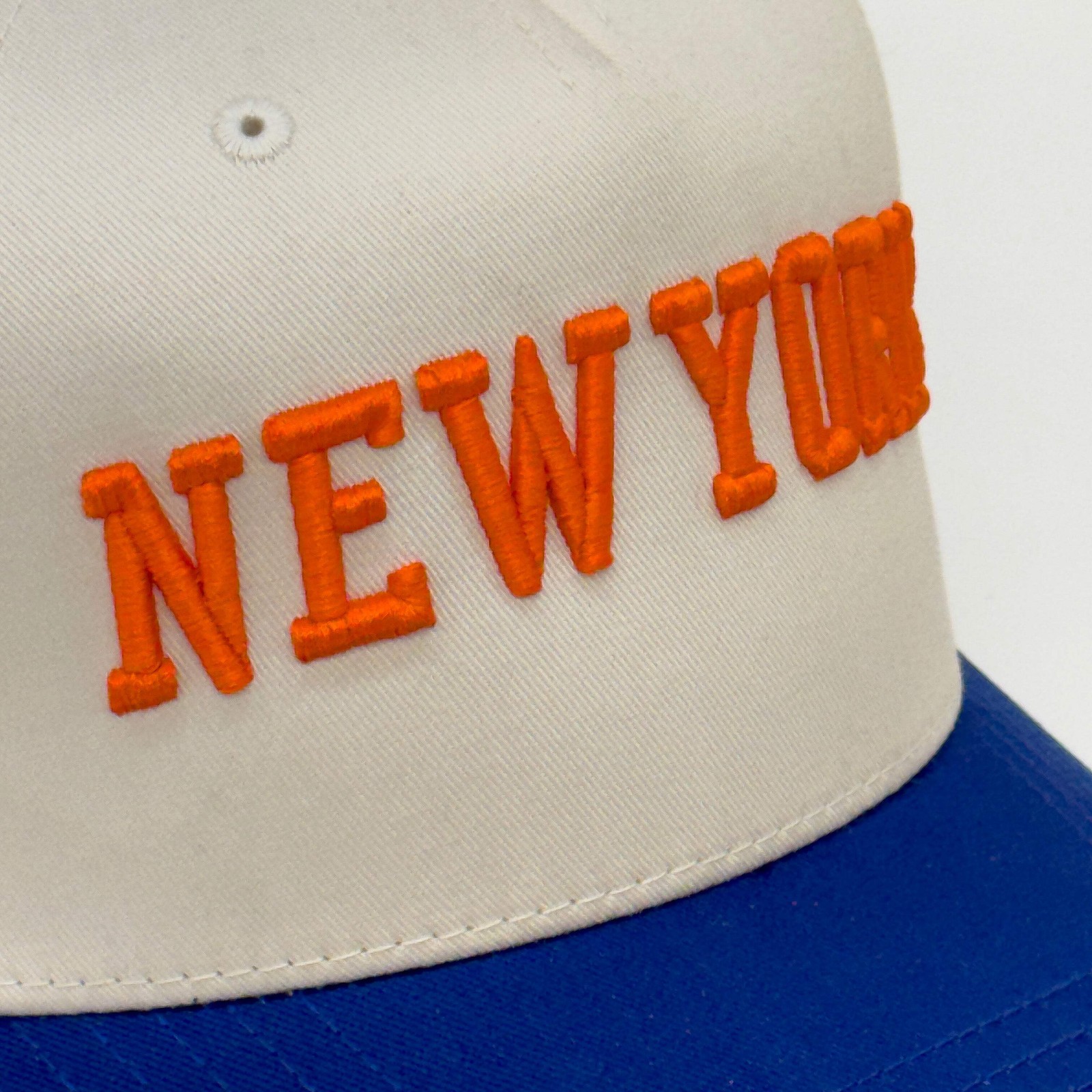 NYK Subway Snapback | Blue & Natural