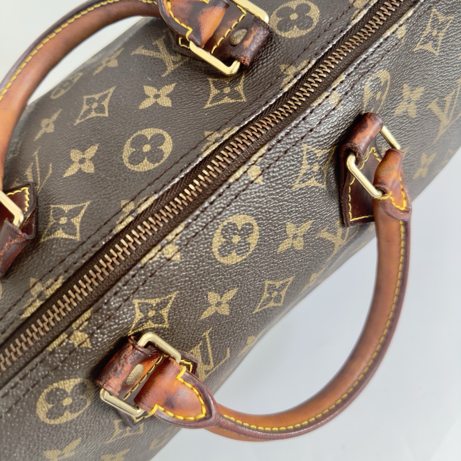 LOUIS VUITTON Speedy 30 M41526 Handbag Boston bag Monogram Brown Women’s Auth