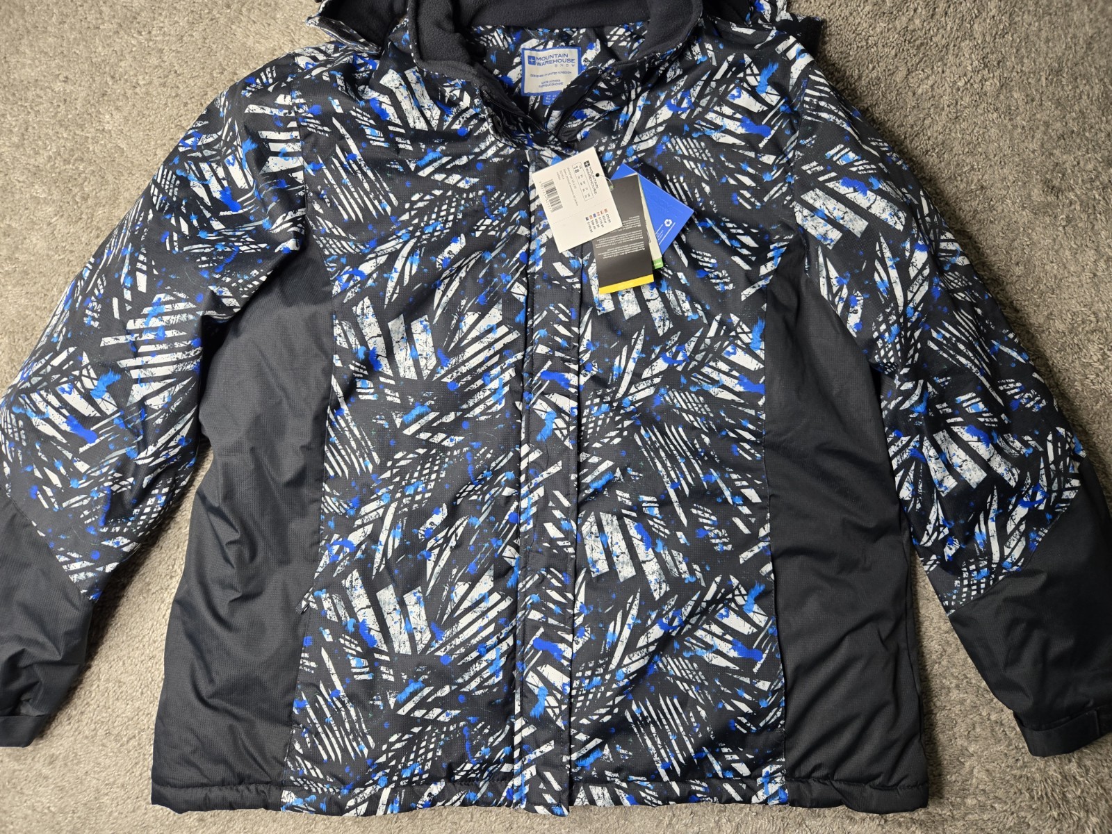 Mountain Warehouse Snow Jacket Women’s Size 18 Multi-color Insulated Water Proof