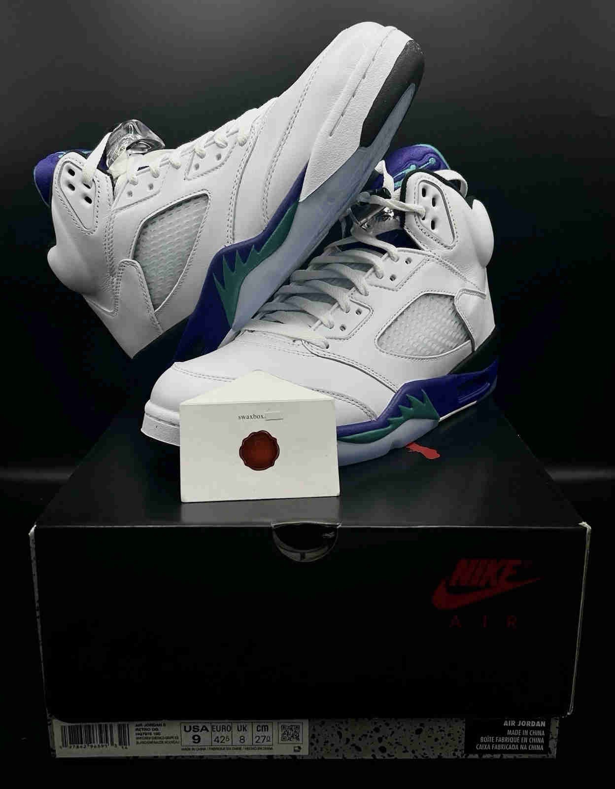 Air Jordan 5 Retro Grape 2025 HQ7978-100 Ship Now