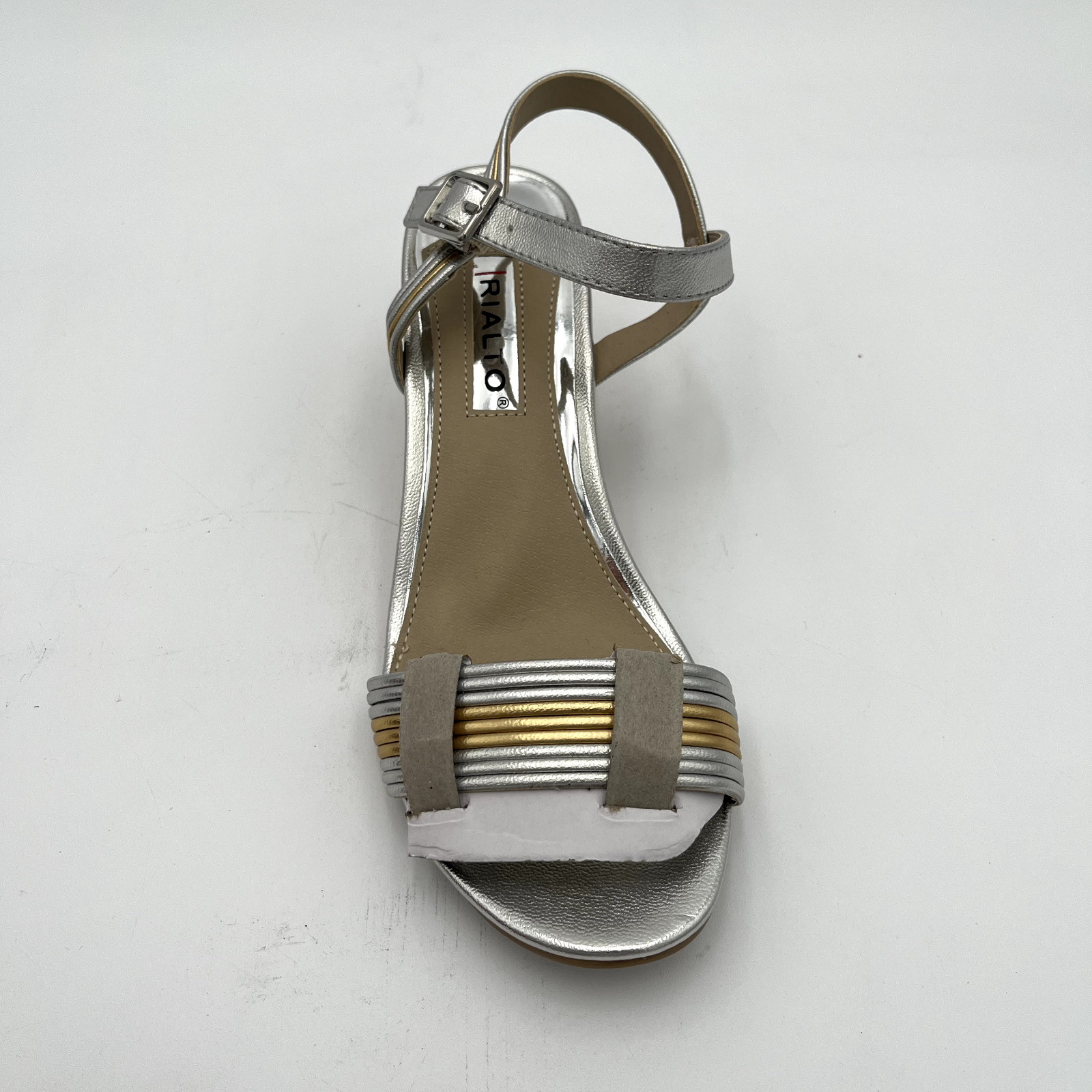 Women’s RIALTO Cadis Open Toe Casual Platform Sandals MultiColor, Sz 7, MSRP $30