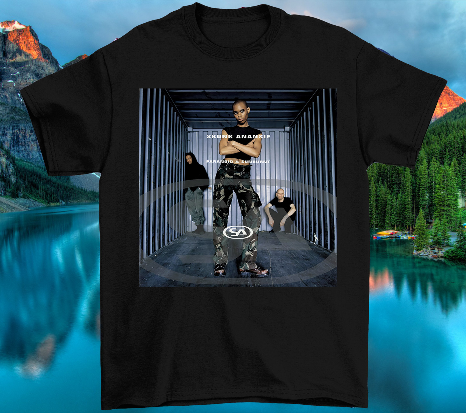 Skunk Anansie Paranoid AND Sunburnt T Shirt Black S-5XL DO561