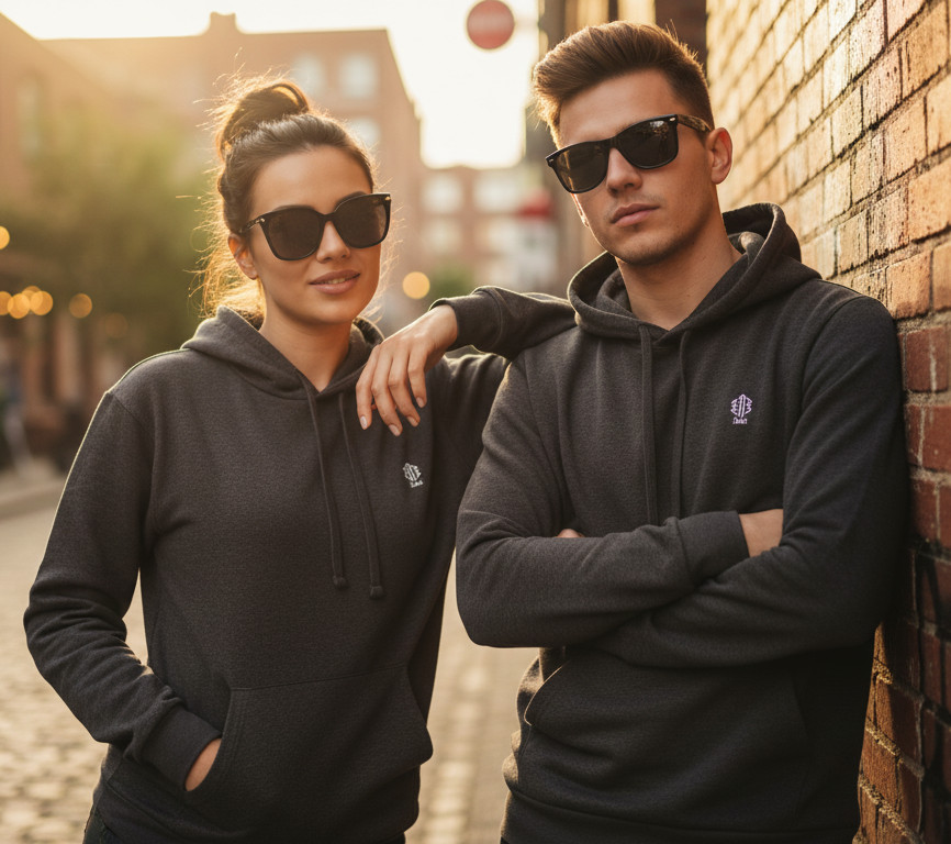 Hoodie – Comfort Fleece Pullover Hoodie – Relaxed Fit Unisex Top | Winter Wear
