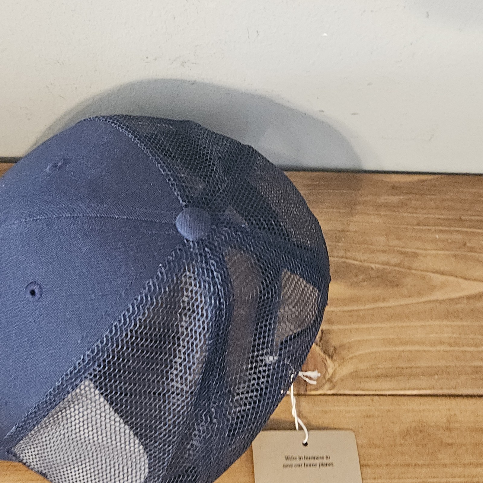 NEW Patagonia P-6 Logo LoPro Trucker Hat Navy Blue