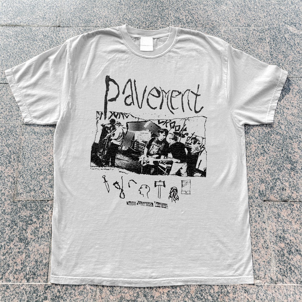 NEW! Pavement band shirt Album White Cotton T-shirt Size S-5XL