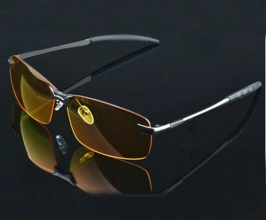 Day Night Vision Glasses Polarized Sunglasses Anti Glare Tac Driving Eyewear