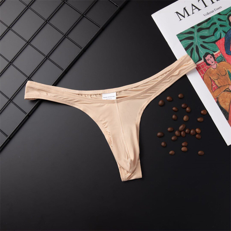 6pack Men G-String Thong Bulge Pouch Panties Micro Bikini T-back Underwear Brief