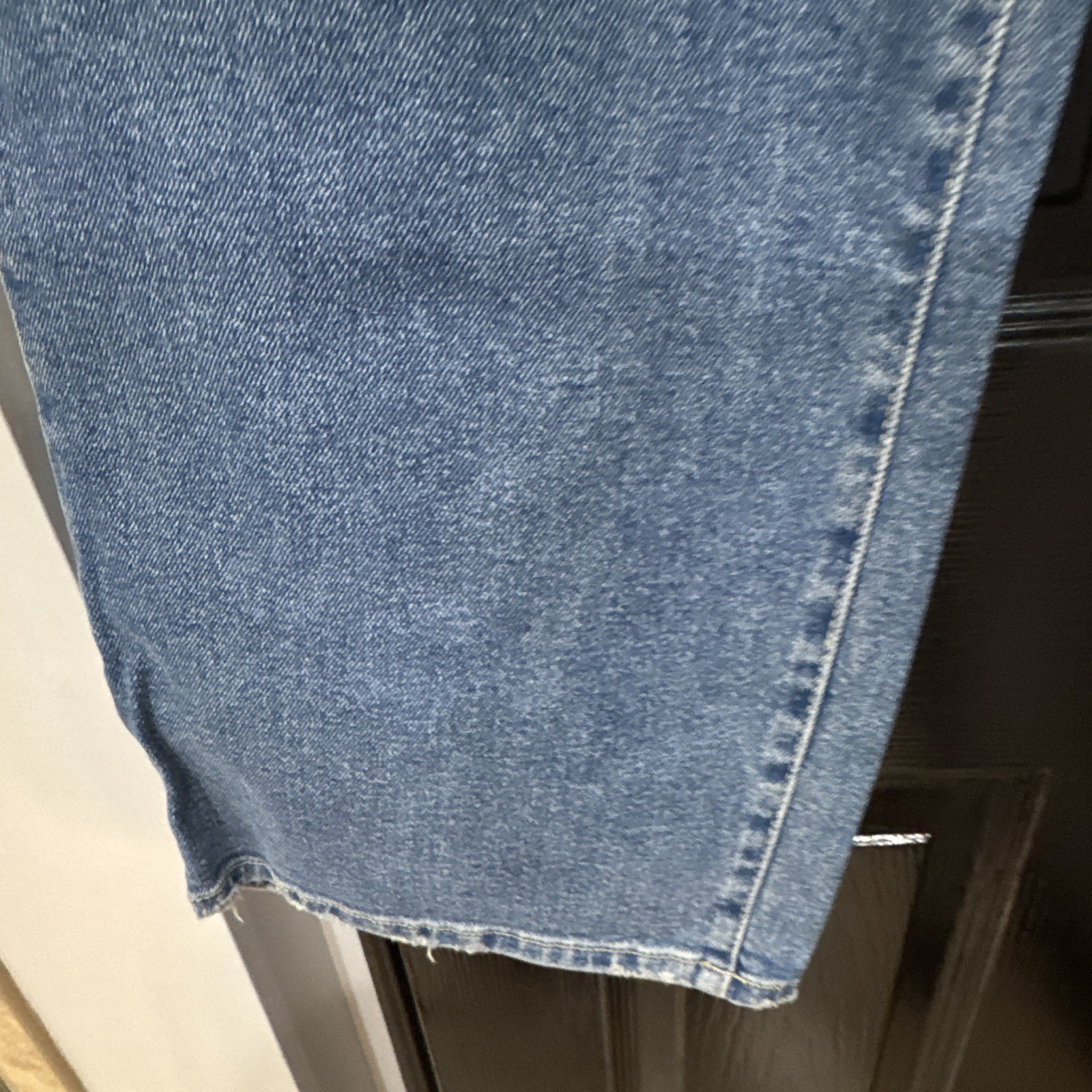 Just Black Denim Women’s Blue Medium Wash High Rise Wide-Leg Jeans 29