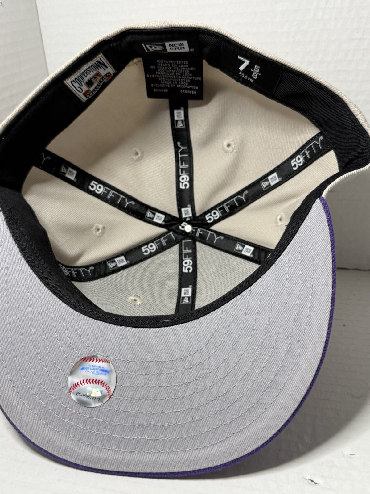 Arizona Diamondbacks Cooperstown Logo 59Fifty Fitted World Series Patch 2tone