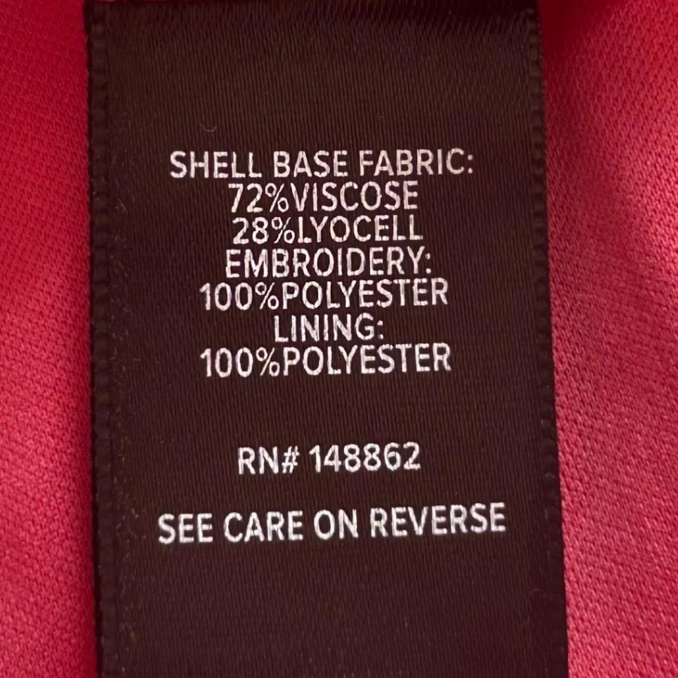 Torrid Pink Eyelet Top 4x Milkmaid Blouse Empire Waist Flutter Sleeve Top