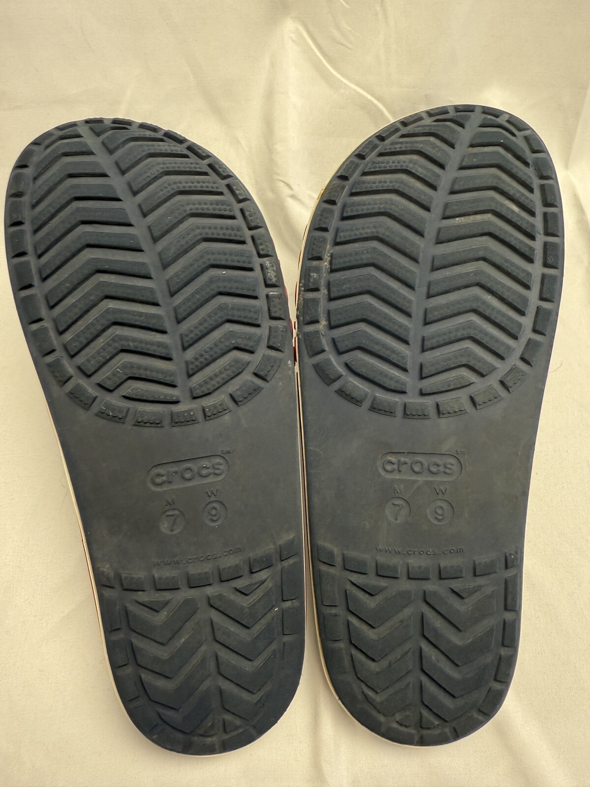 Mens Crocs Bayaband Slide Sandals Blue 205392 Blue Slip On Shoes Mens 7 Women 9