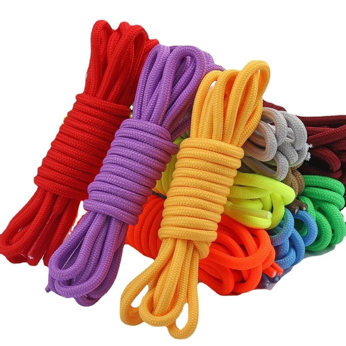 Round Shoelaces Sport Shoe Strings Sneakers Boot Lace 25 Colors