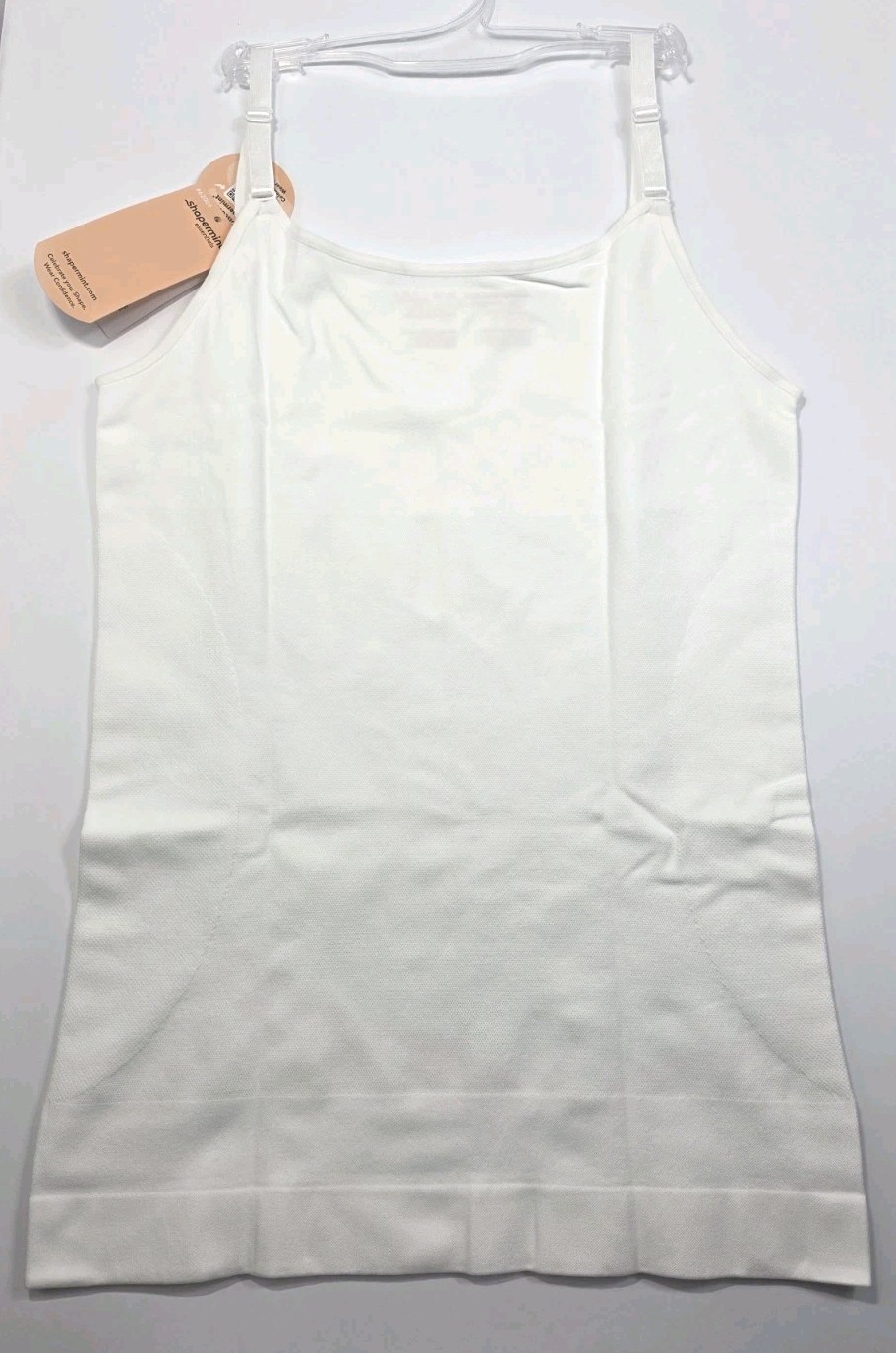 Shapermint Women’s All Day Every Day Scoop Neck Cami X-Large White New