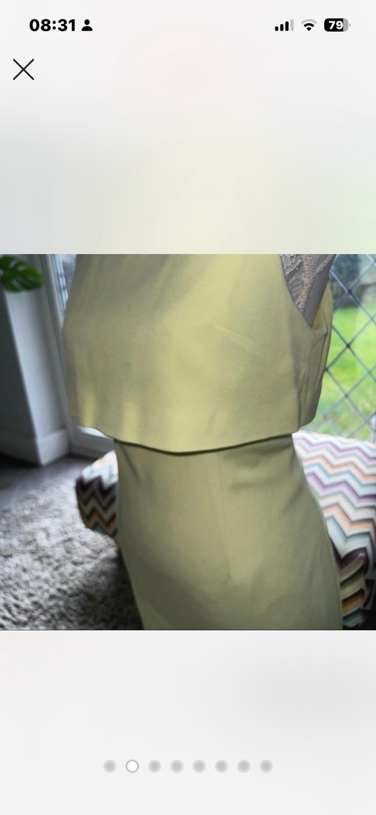 Coast 50’s Style Puce Dress Size16 Petite Worn Once Excellent Condition Classy