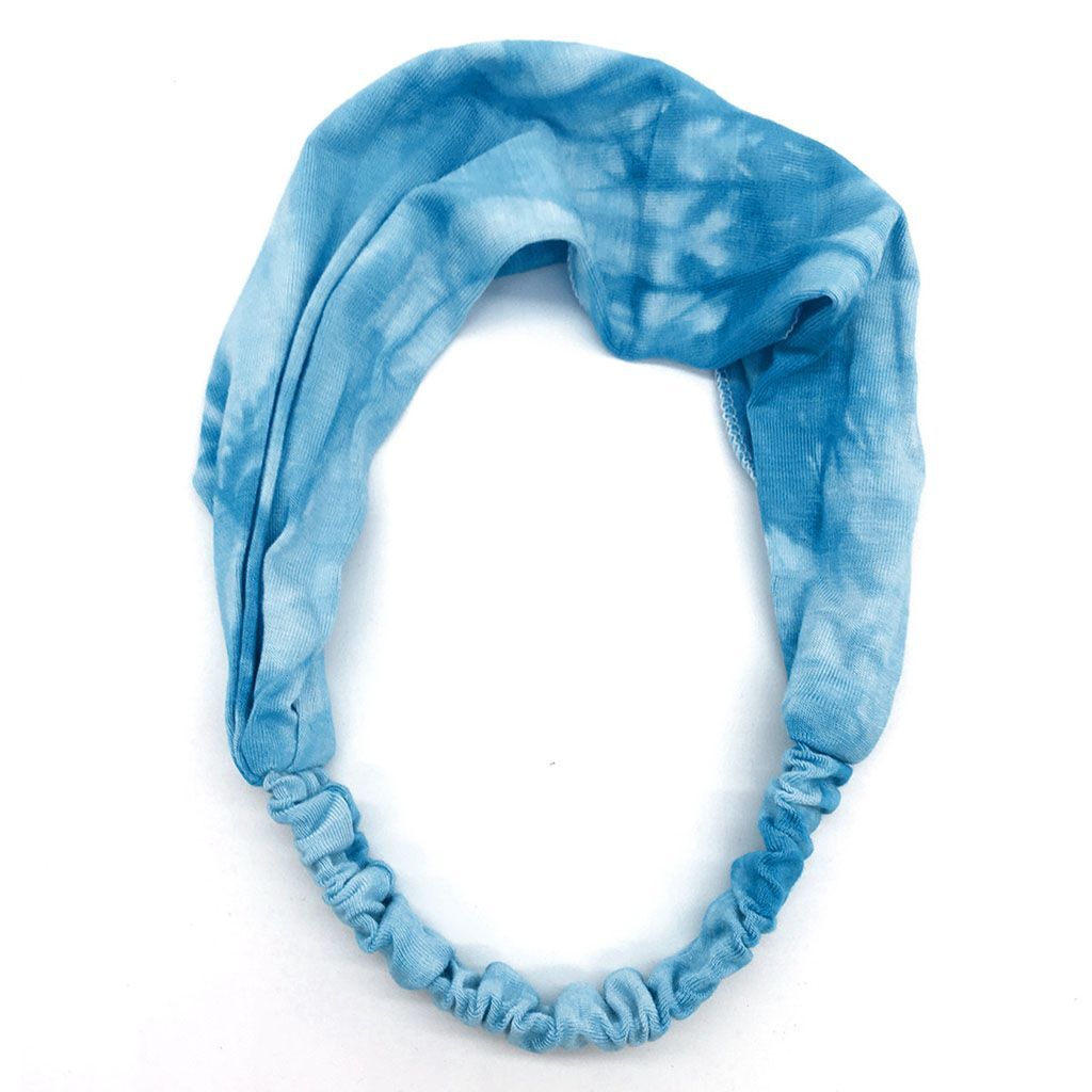 Women Yoga Sports Wide Headband Stretch Boho Hair Band Turban Headwrap Headwear