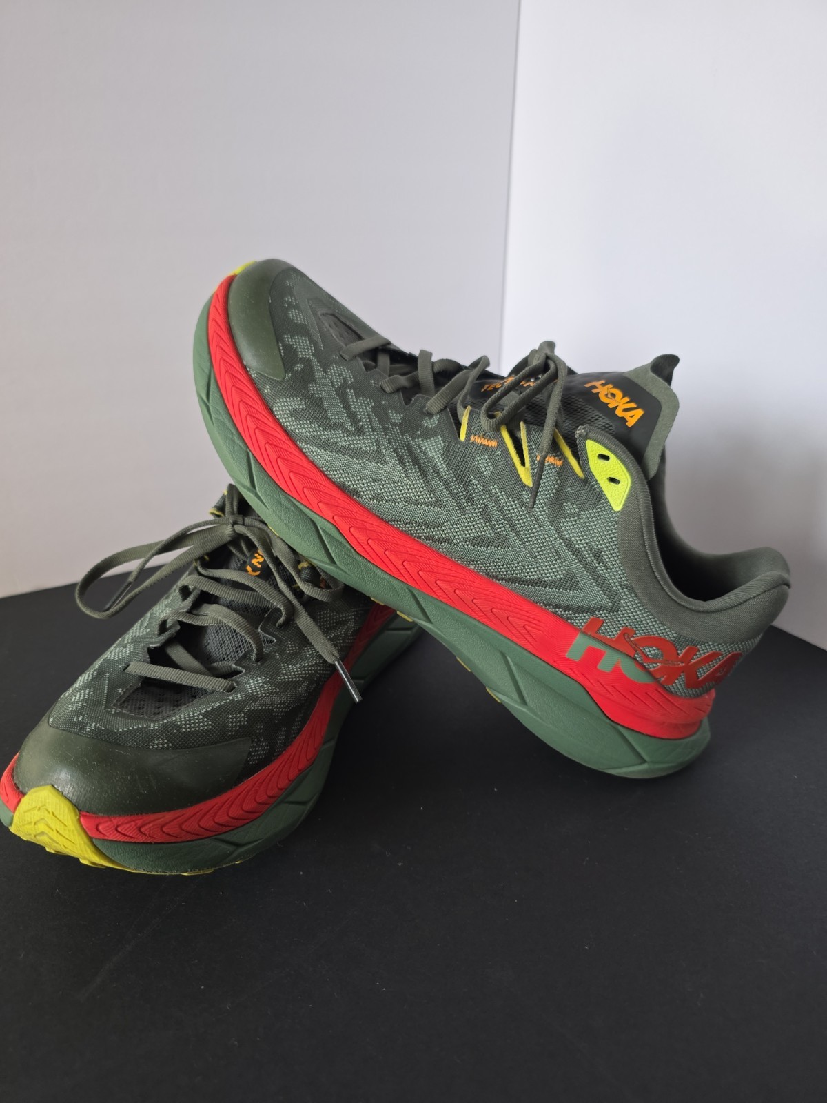 Hoka Tecton X One One Trail Running Shoes 10.5D (Eur 44 2/3)