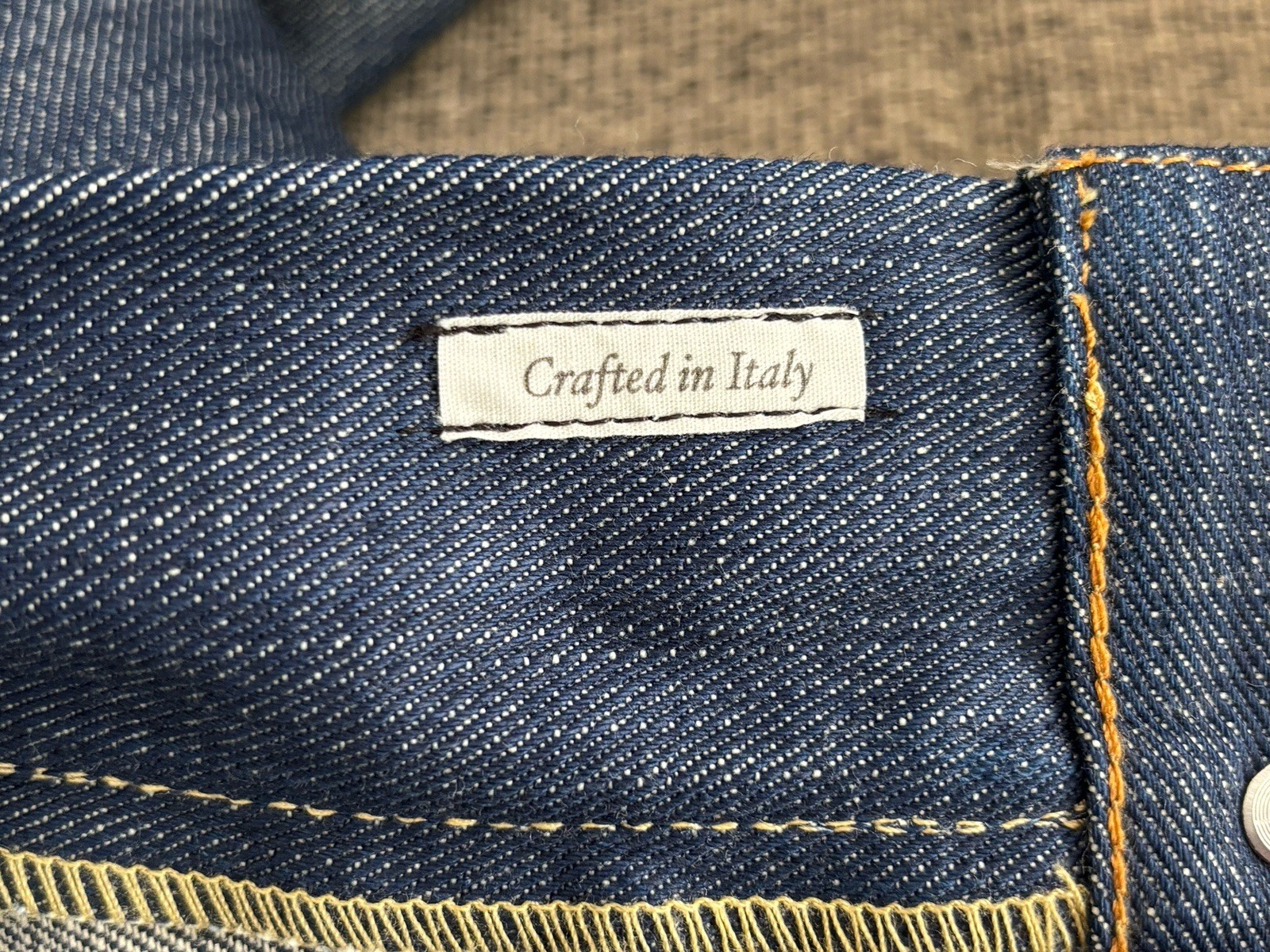 LEE Jeans 101 Japan Sanforized Selvedge Denim Made in Italy Men’s Size 36×32