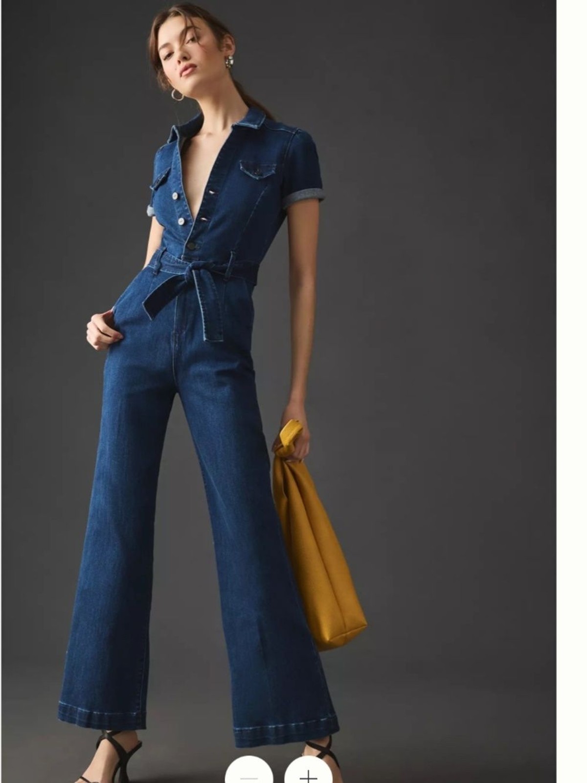 PAIGE Anessa jumpsuit size 8 modern utility minimalist luxury capsule