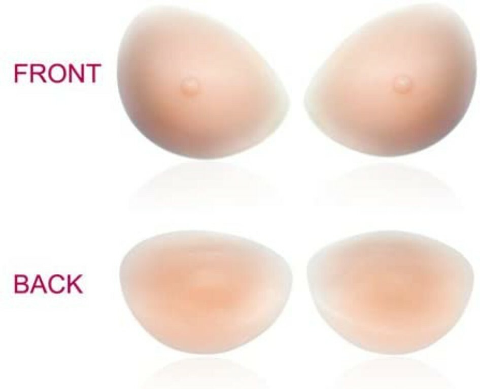 Silicone Breast Enhancement Pads Bra Inserts – Natural Look & Feel (Size B to C)