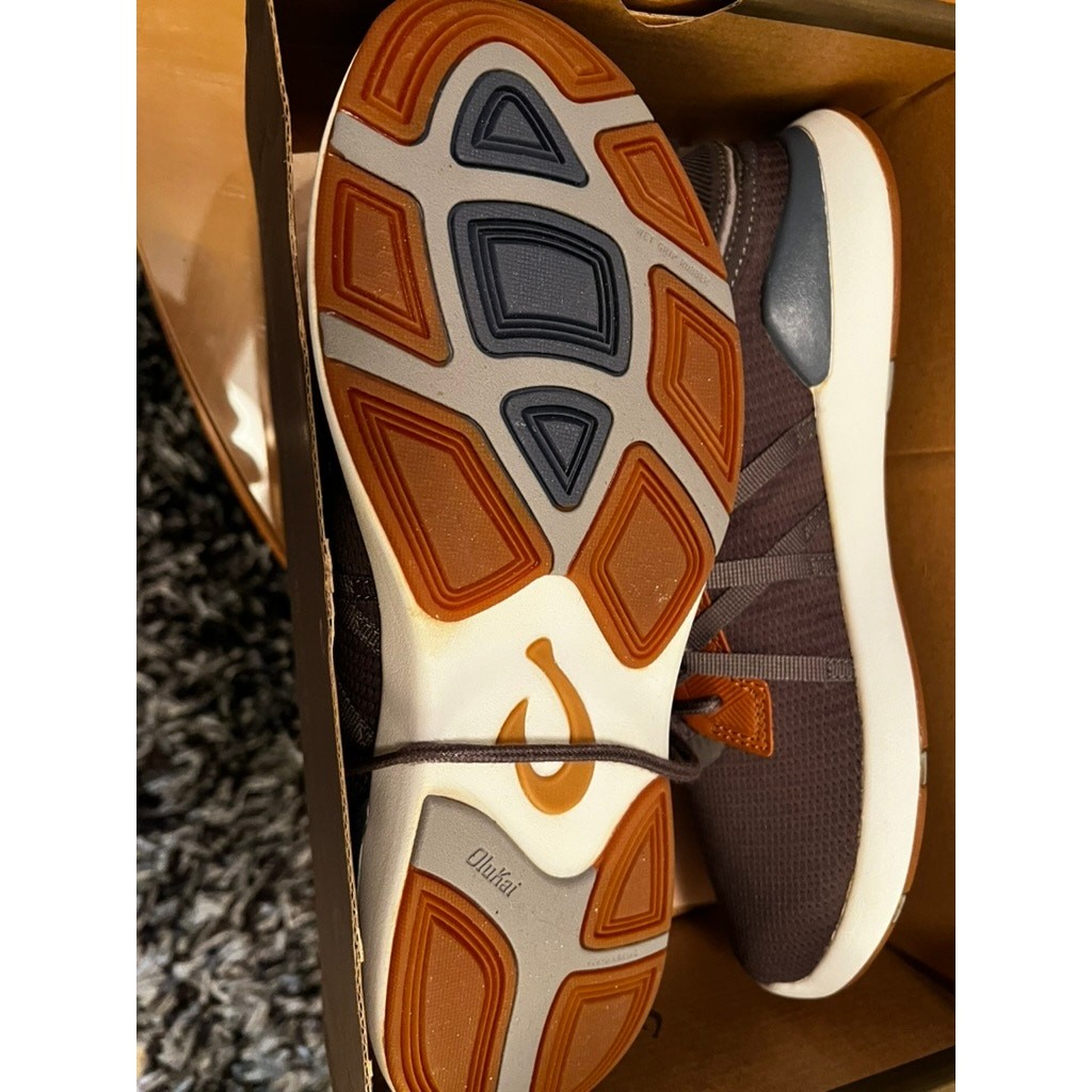 OluKai Men’s Mio Li Shoes Pavement / Vintage Indigo 9.5