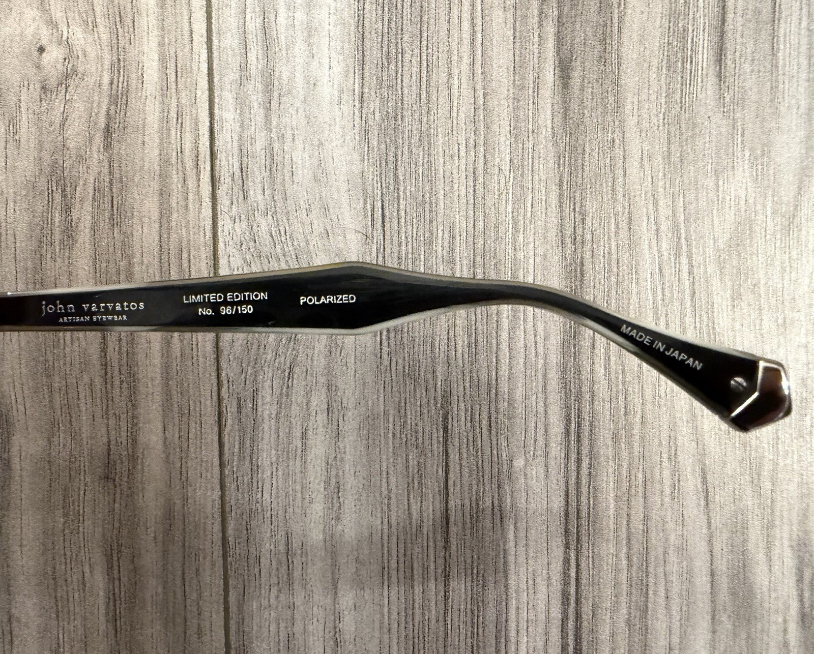 ($860) NWOT John Varvatos Limited Edition Artisan Sunglasses (Blue Horn)