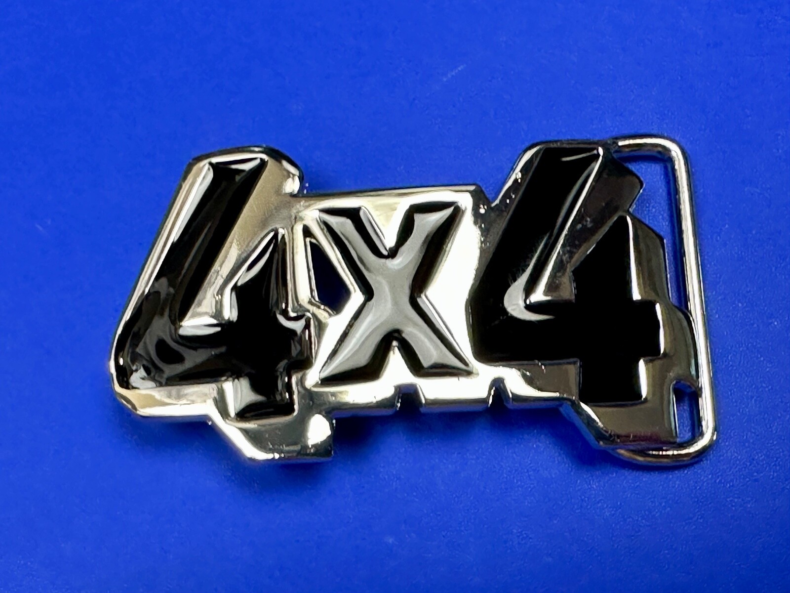 4X4 Four By Truck Drive Gear Block Letters Jeep Pickup Cutout Belt Buckle