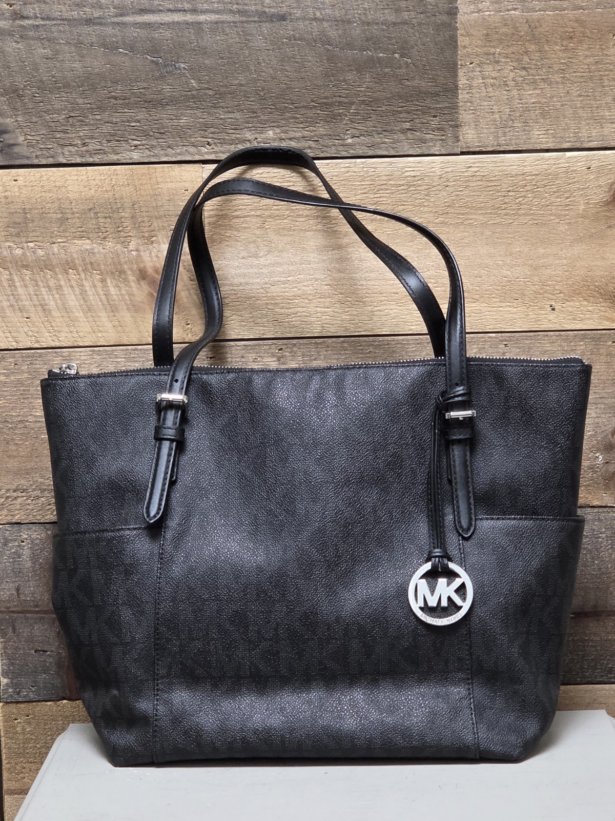 Michael Kors Jet Set Black Tote Bag Purse Tote Women’s Bag